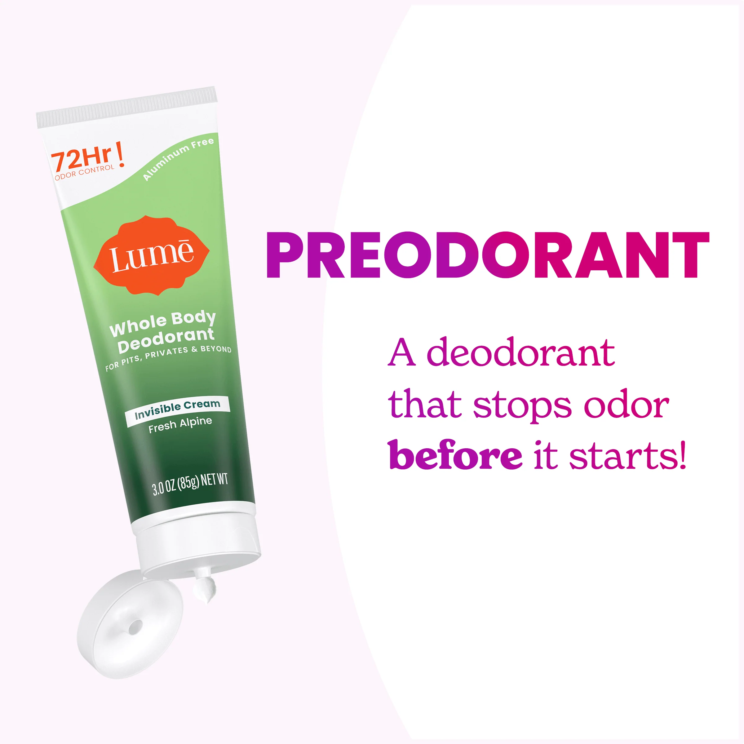 Fresh Alpine | Cream Tube Deodorant - Image 5