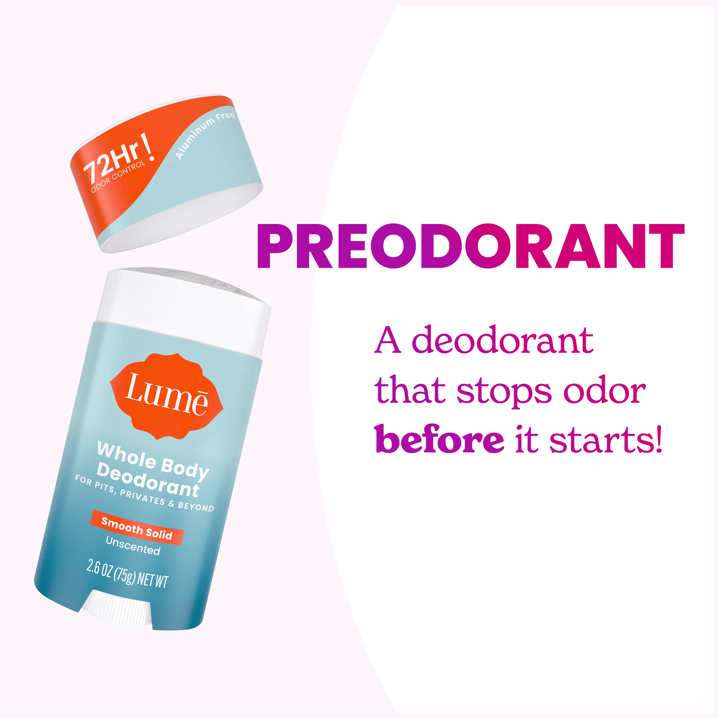 Unscented | Solid Stick Deodorant - Image 5