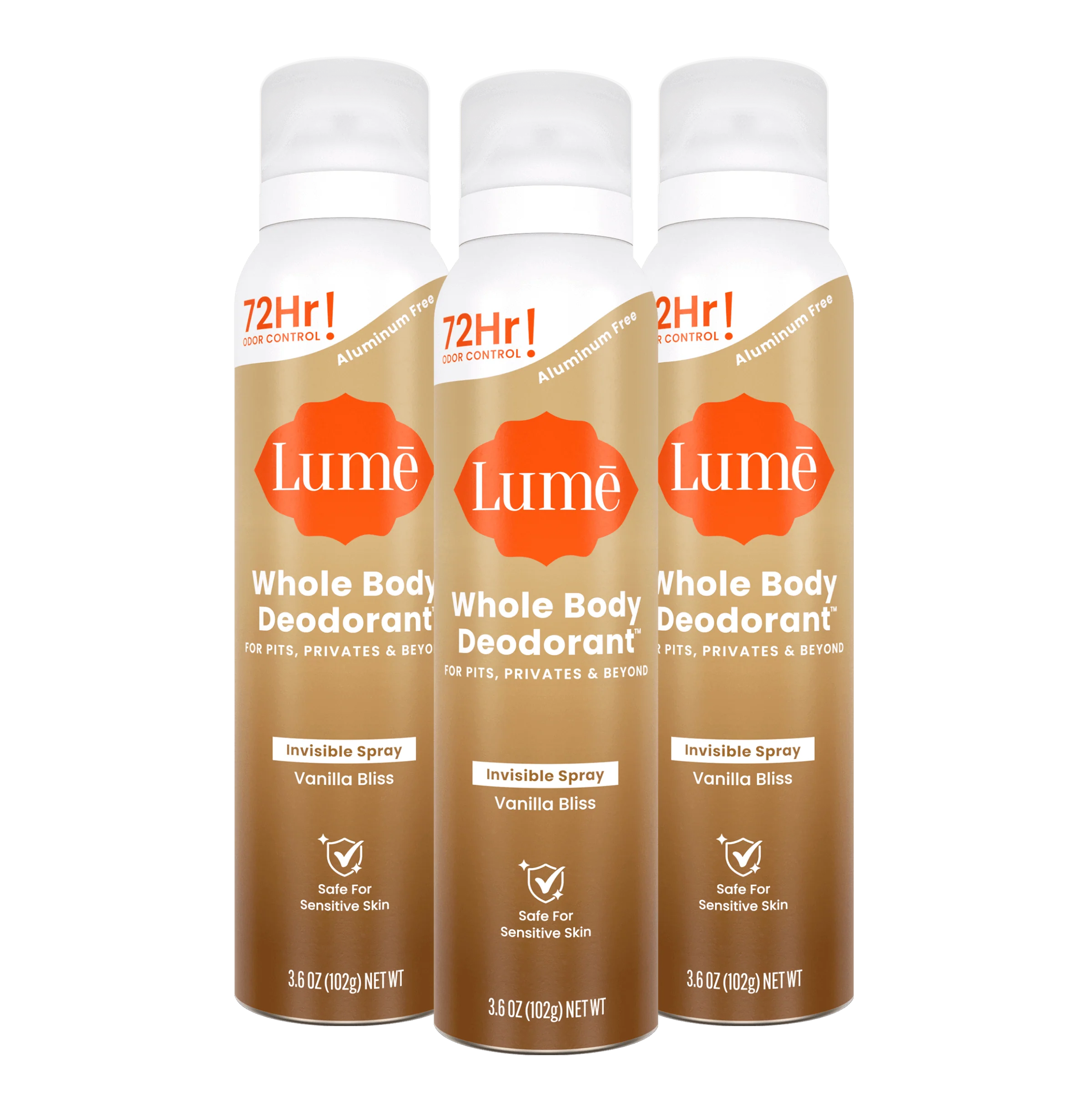 Vanilla Bliss | Spray Deodorant 3-Pack