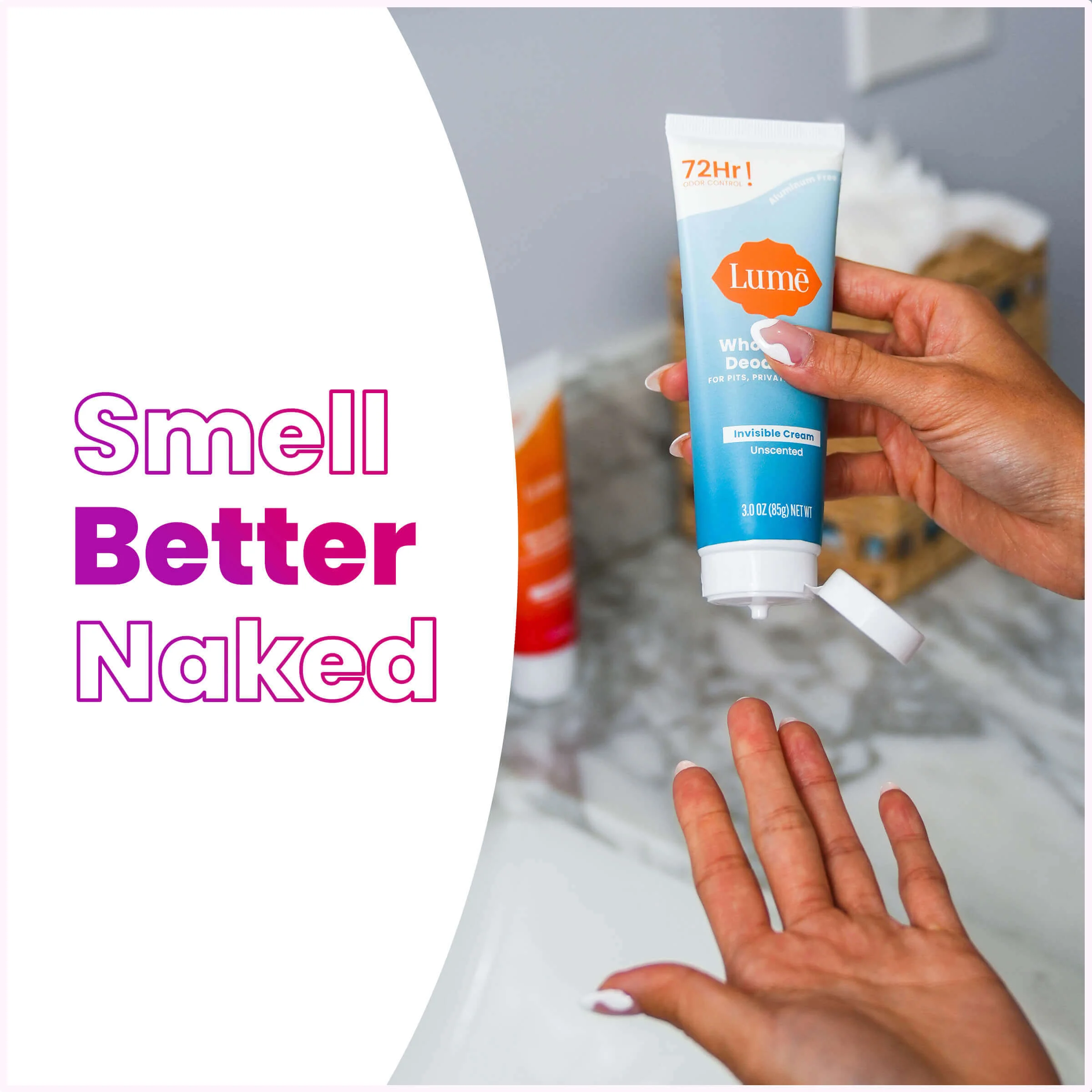 Unscented | Cream Tube Deodorant - Image 3